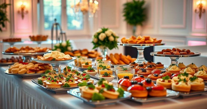 Os Melhores Salgados de Festa de Casamento para Impressionar Seus Convidados