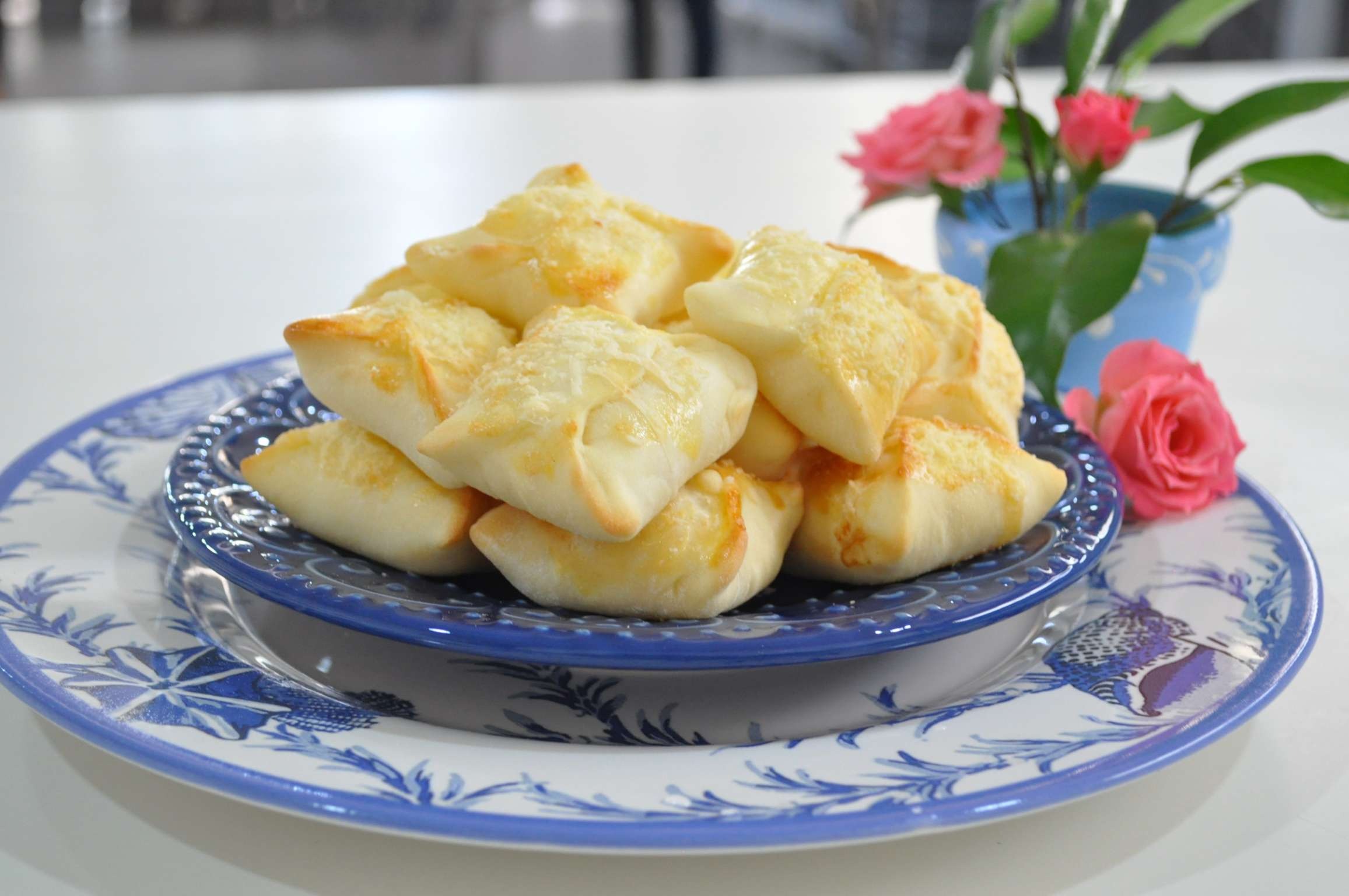 Mini folhados salgados