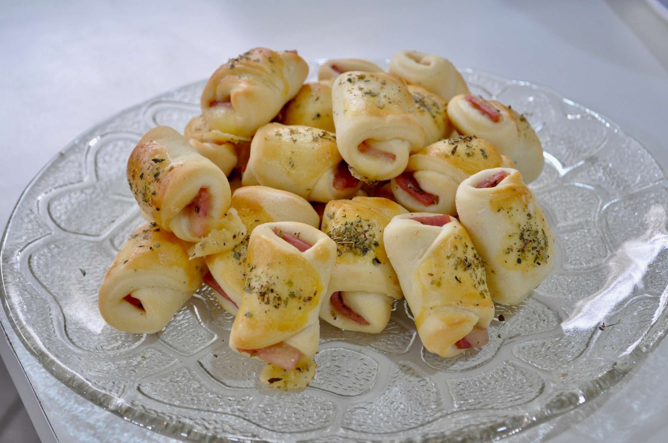 Salgados congelados para festa